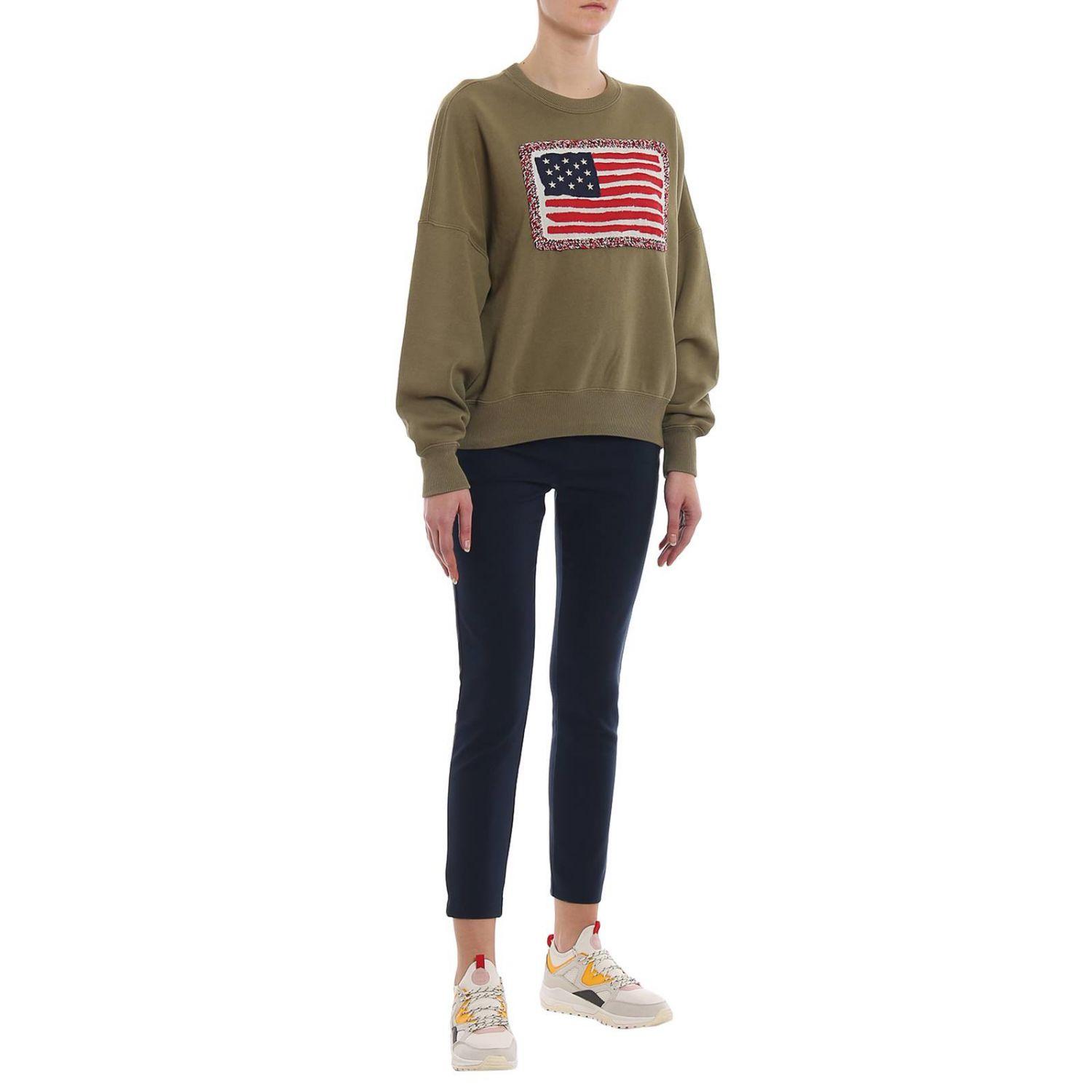 ralph lauren flag moletom com capuz