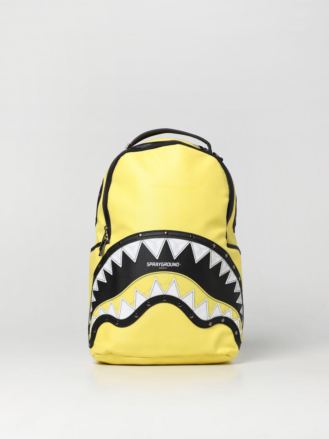 Sprayground Backpack in Yellow for Men Lyst