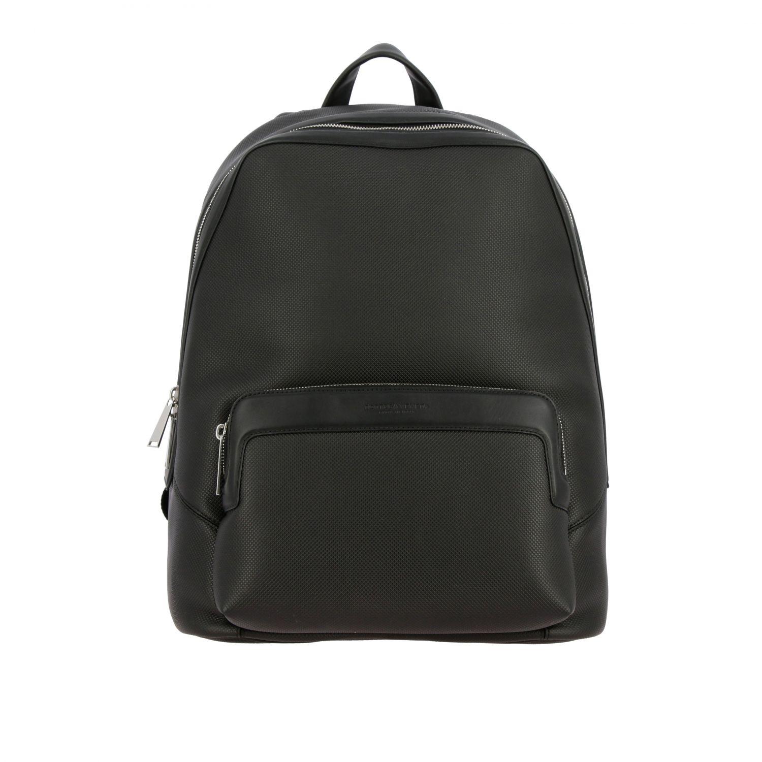 Bottega Veneta Men's Backpack in Black 