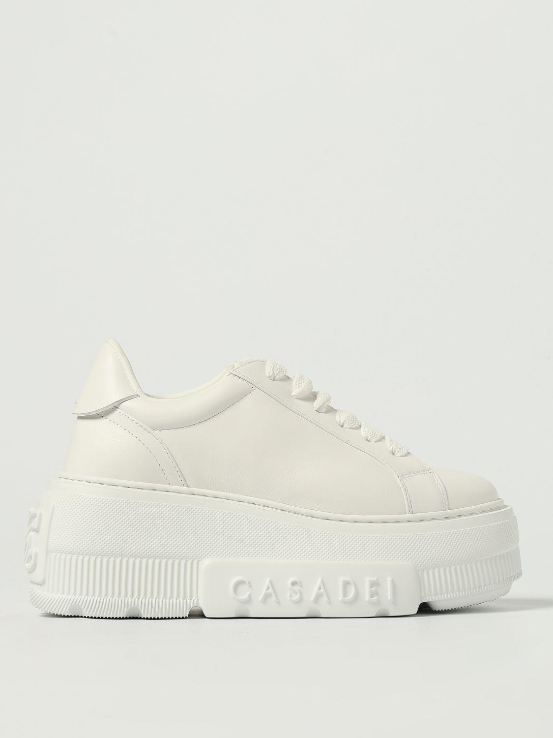 スニーカー Casadei Brown Leather Sneakers Casadei Low-top sneakers for Men | Online Sale up to 40% off