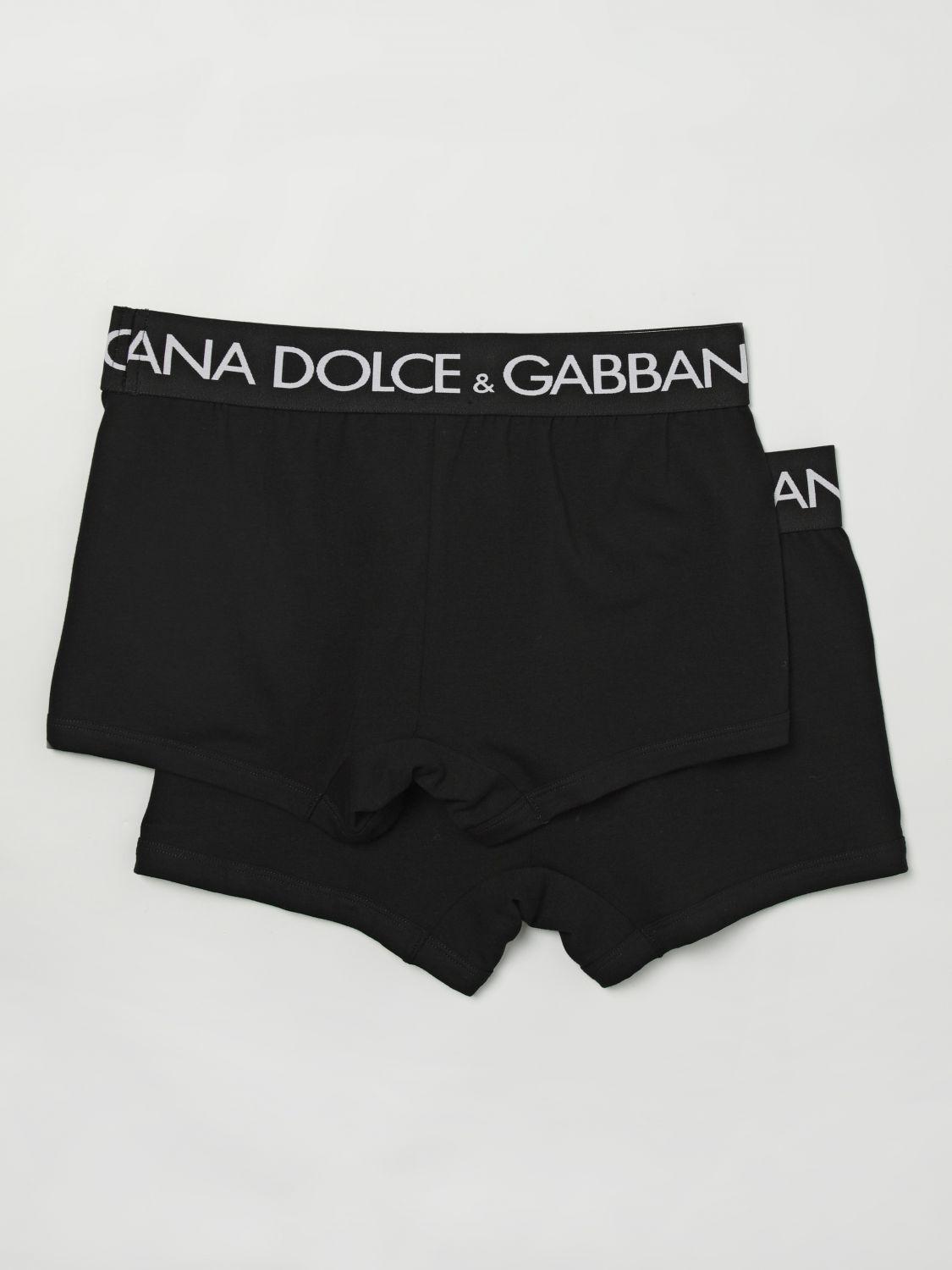 VIP【関税送料無料】希少 DOLCE & GABBANA BLACK UNDERWEAR Stretch cotton regular-fit boxers in Black for Men