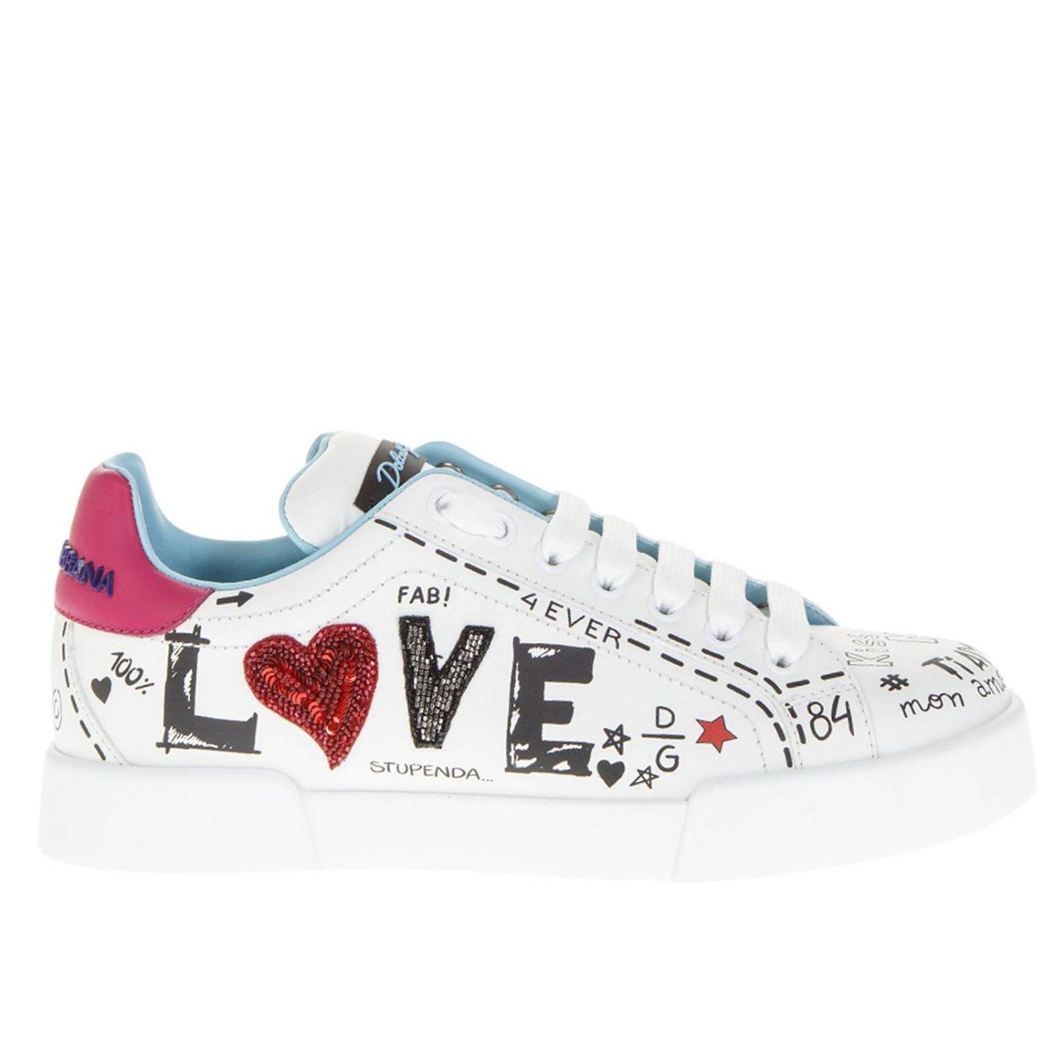 dolce and gabbana female sneakers