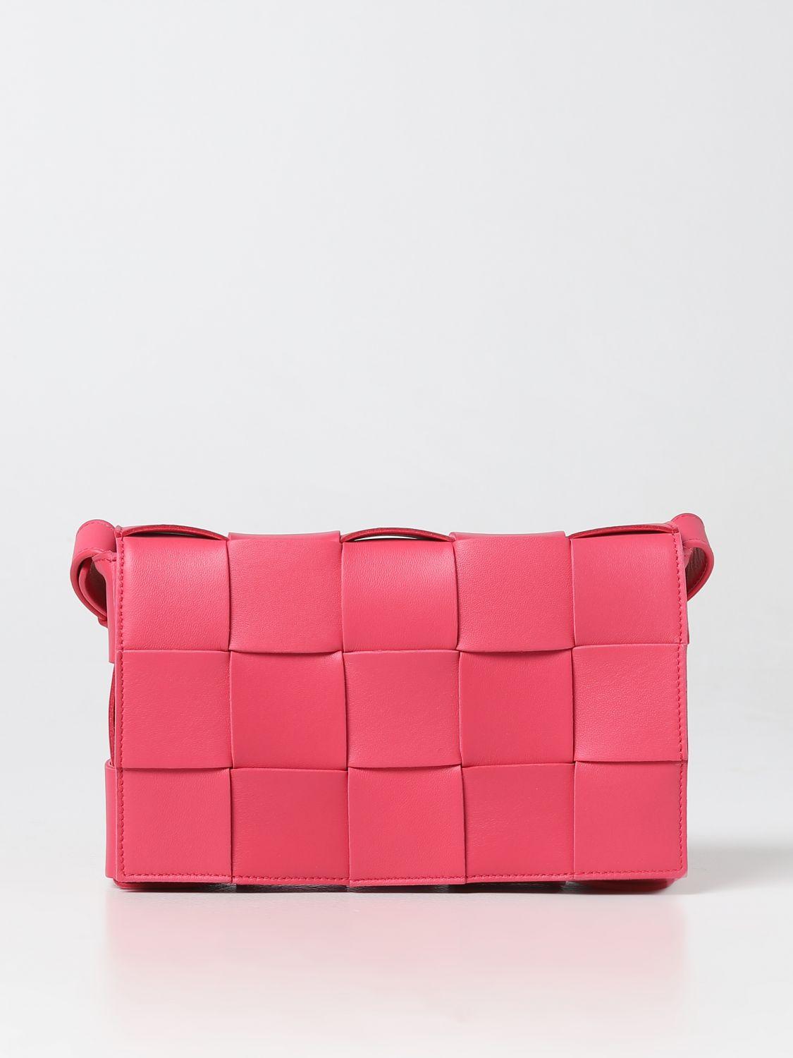 Bottega Veneta Crossbody Bags in Pink | Lyst