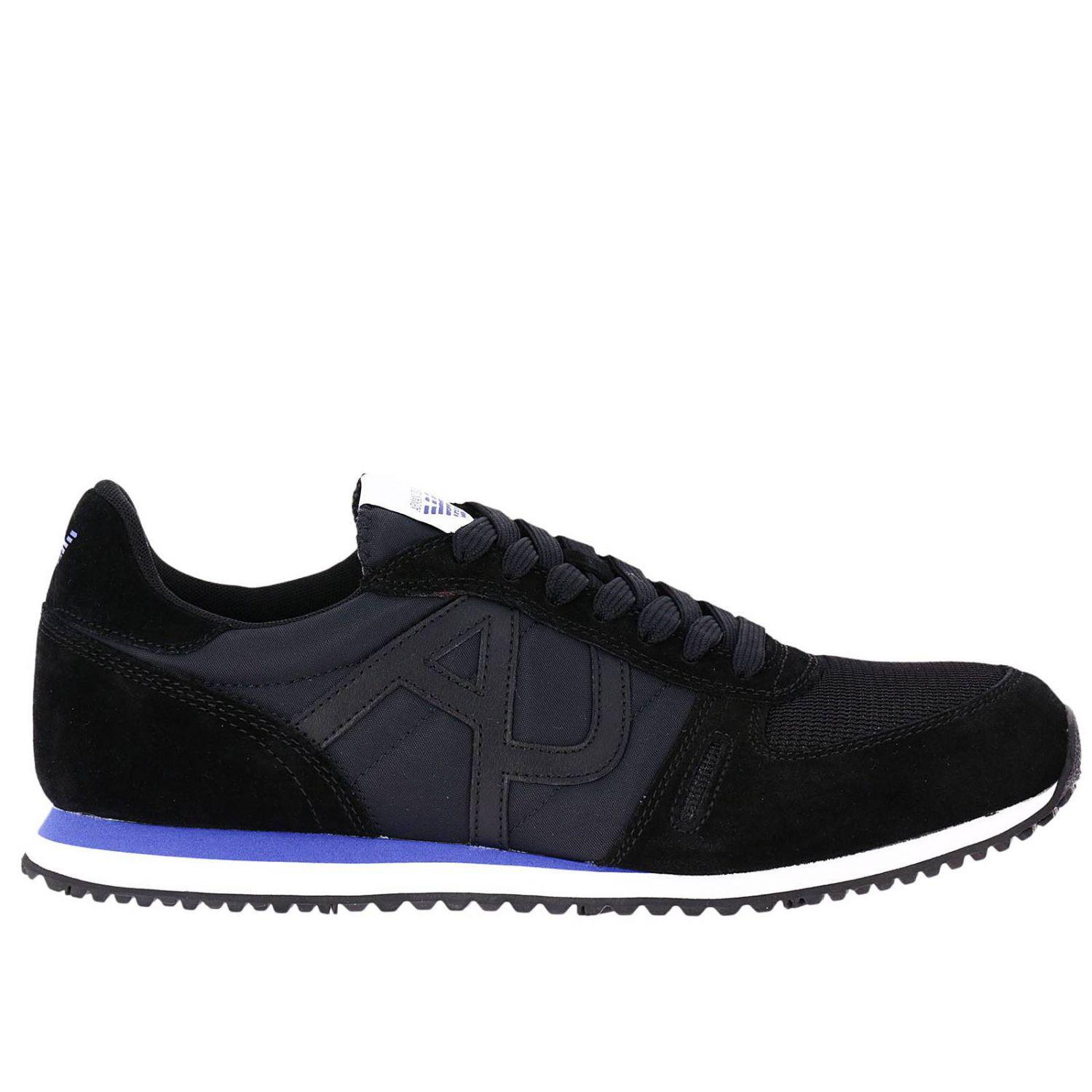 Lyst - Armani Jeans Sneakers Shoes Men in Black for Men