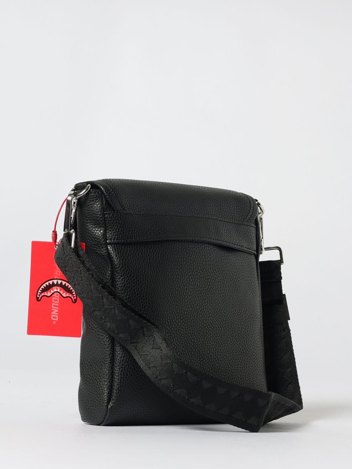 Sprayground メンズ メッセンジャー バッグ JAMES FIRST CLASS TYCOON TRAVELER CROSSOVER MESSENGER BAG