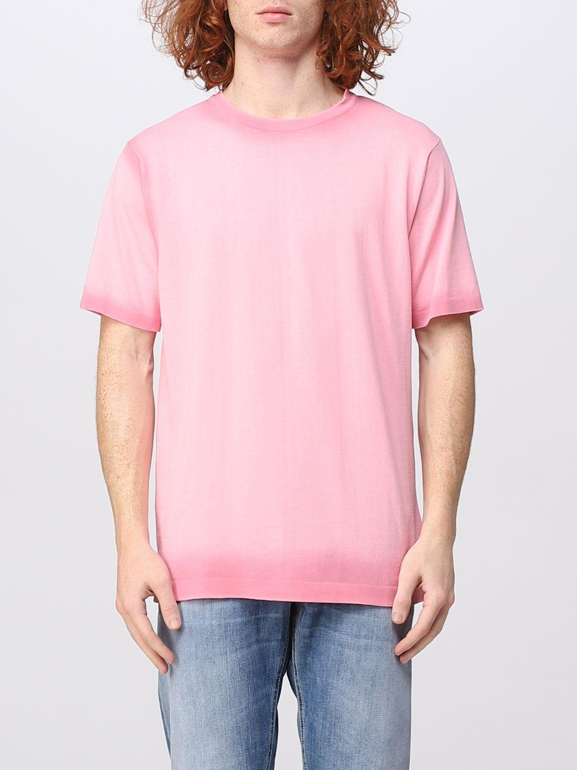 bagageruimte Classificeren Analist Dondup T-shirt in Pink for Men | Lyst
