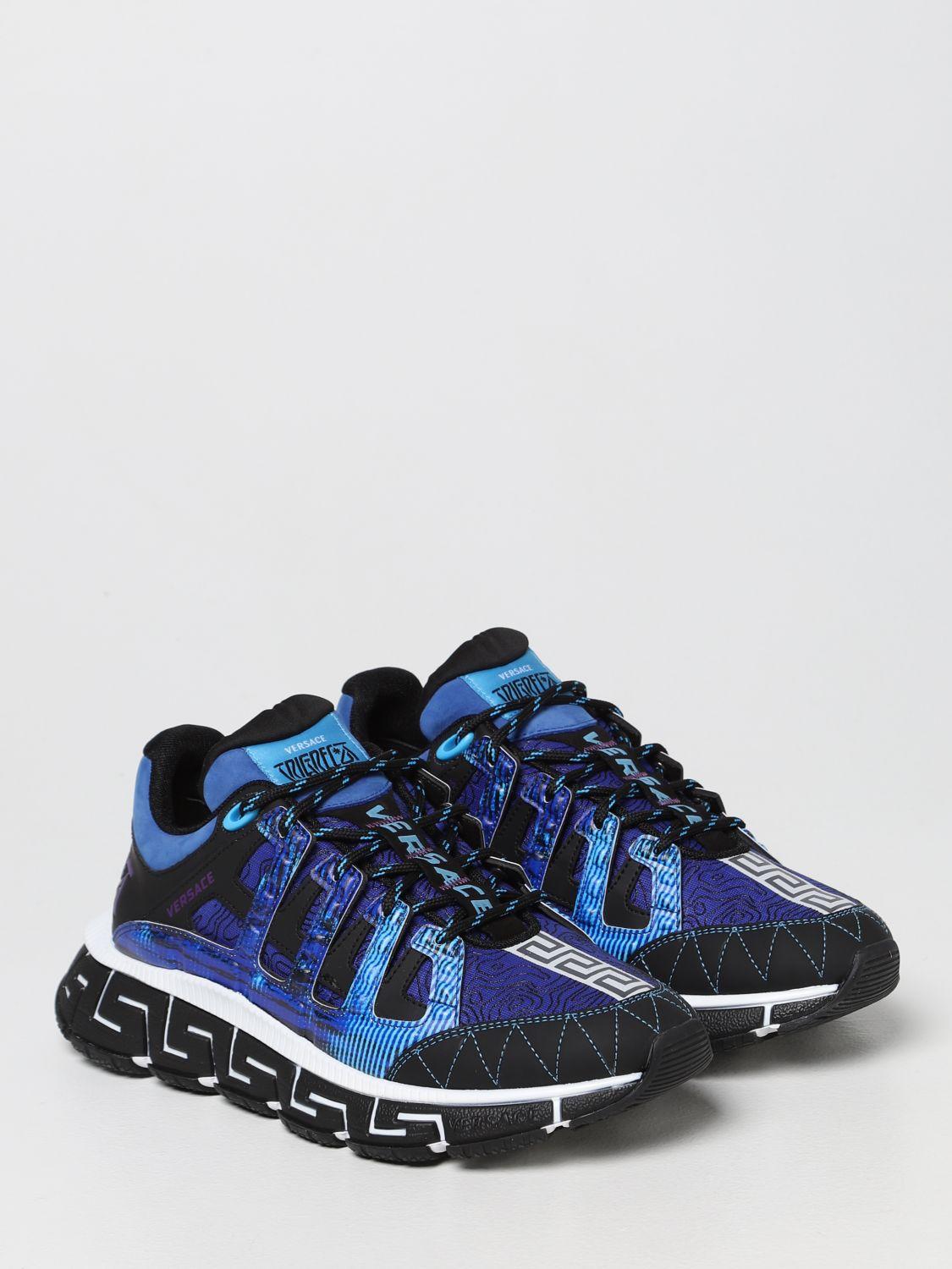 all black versace sneakers