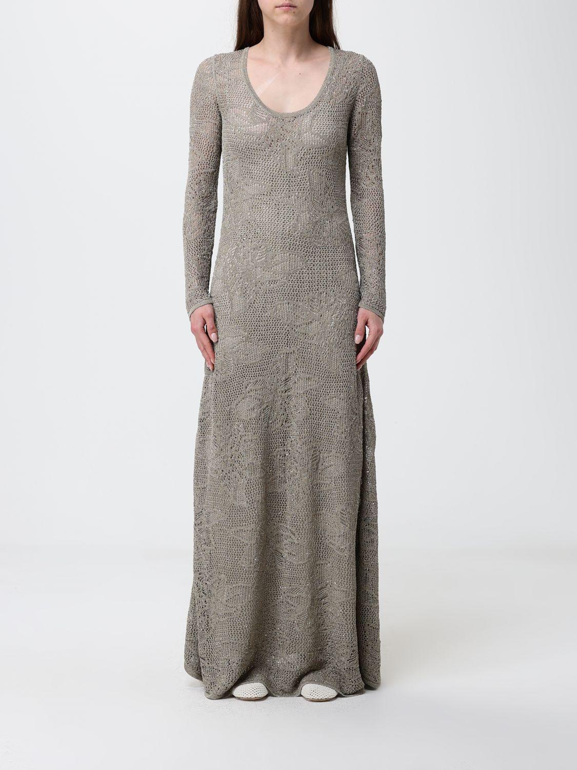 fabiana filippi sequin embellished knitted dress Fabiana Filippi Sequinned Midi Dress In Silver - 60% Off
