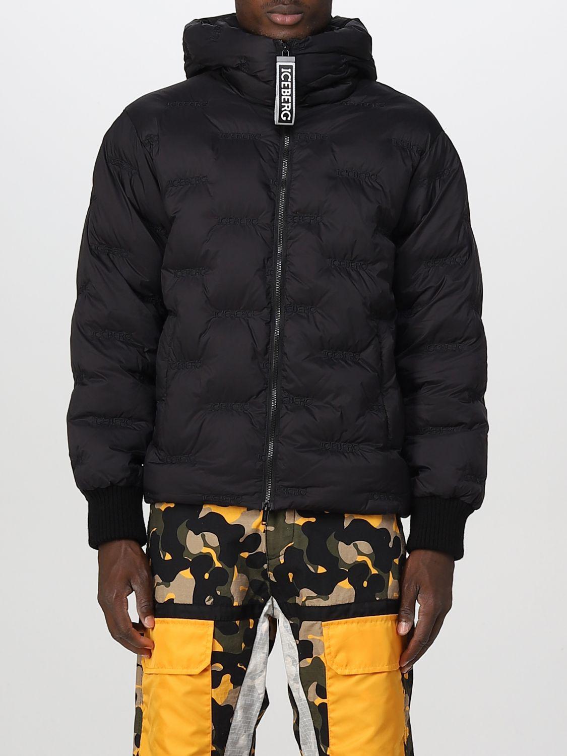 Iceberg Jacket in Black for Men Lyst