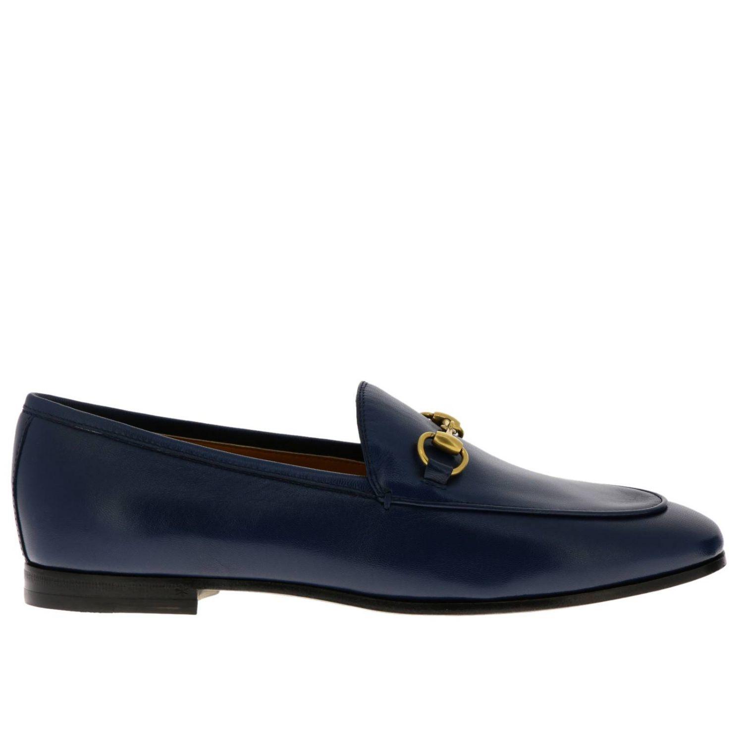 Gucci Loafers Shoes Women in Blue | Lyst