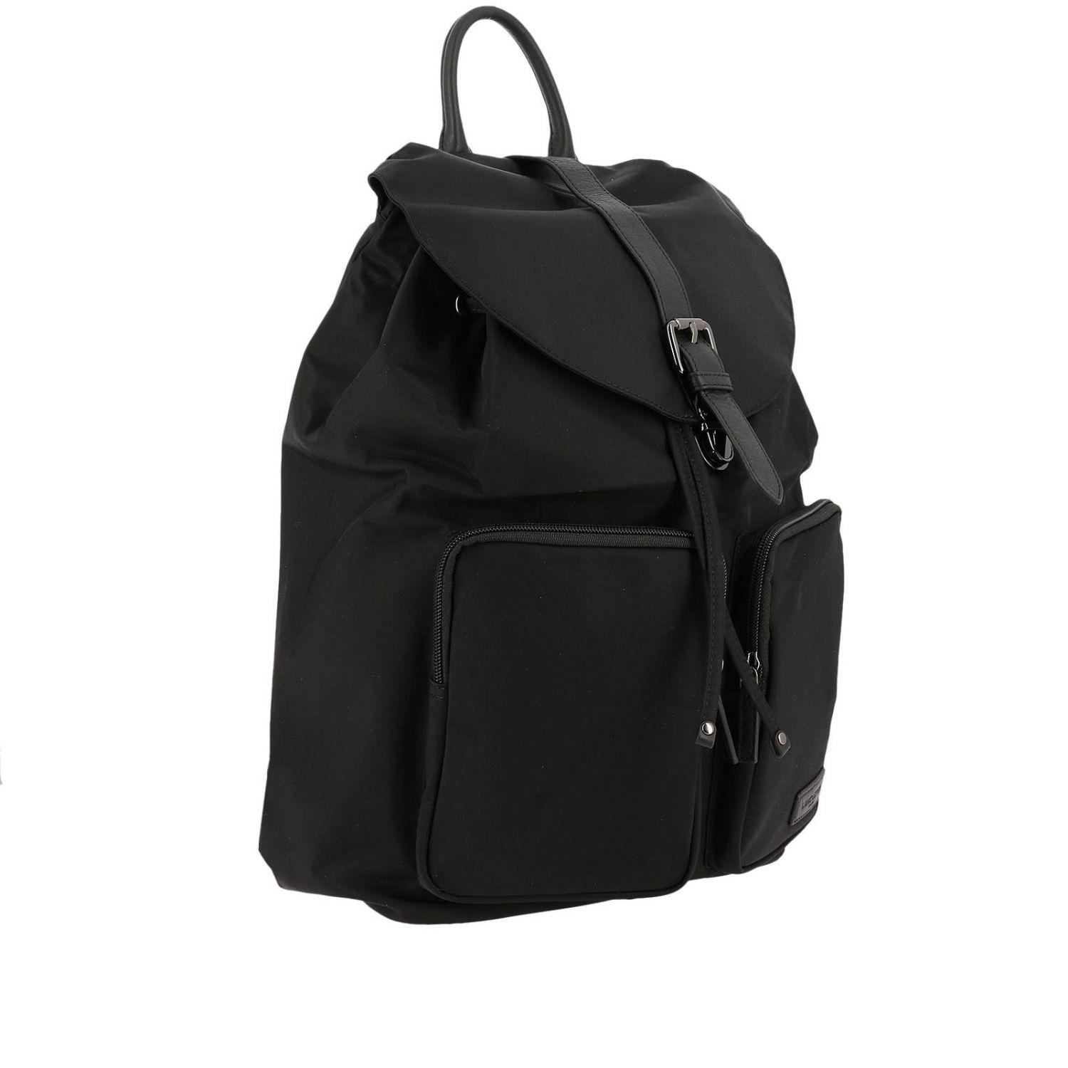 Lancaster Leather Backpack Shoulder Bag Women in Black - Lyst