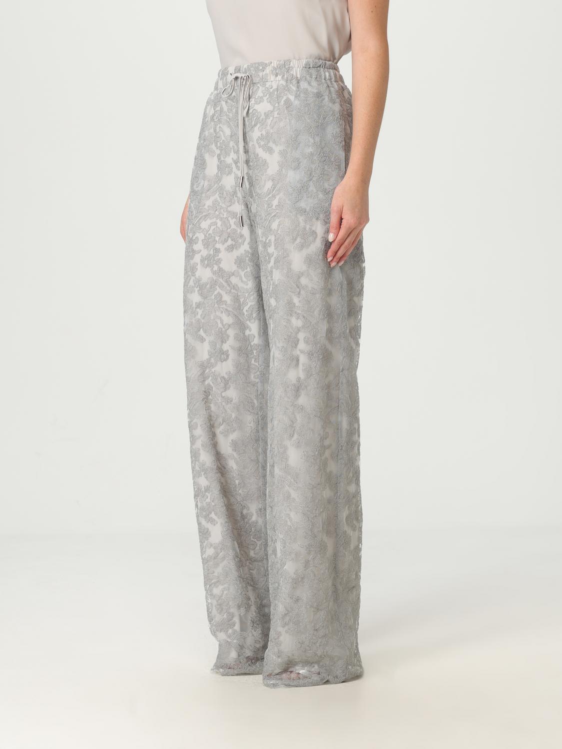 パンツ ERMANNO SCERVINO Women Straight Pants D465P304FMTJJ91230 Bro D447P737IHRY-14300-