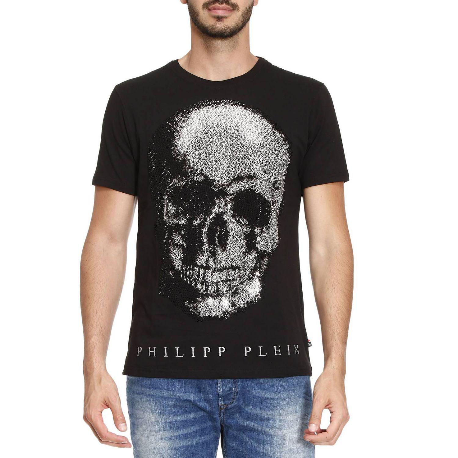 Lyst - Philipp Plein T-shirt Men in Black for Men