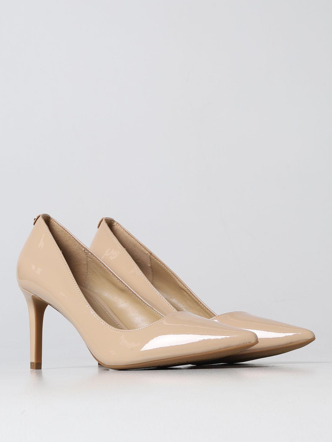 Michael Kors Court Shoes in Natural | Lyst