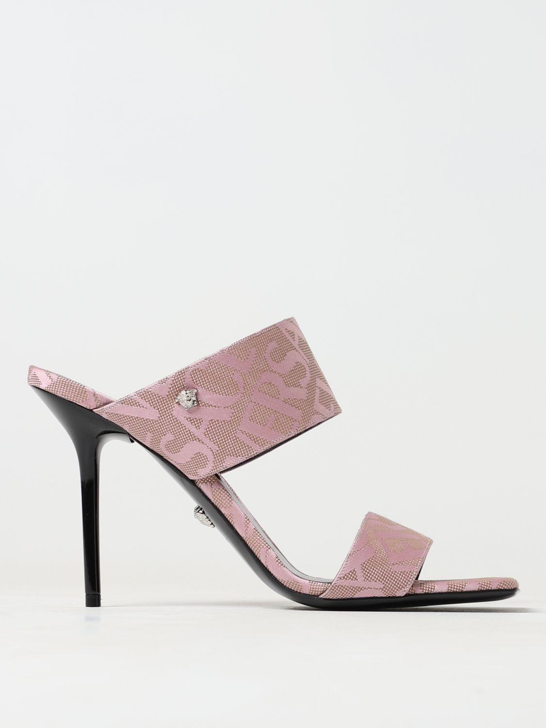 Medusa aevitas cloth heels Versace Pink size 38.5 IT in Fabric