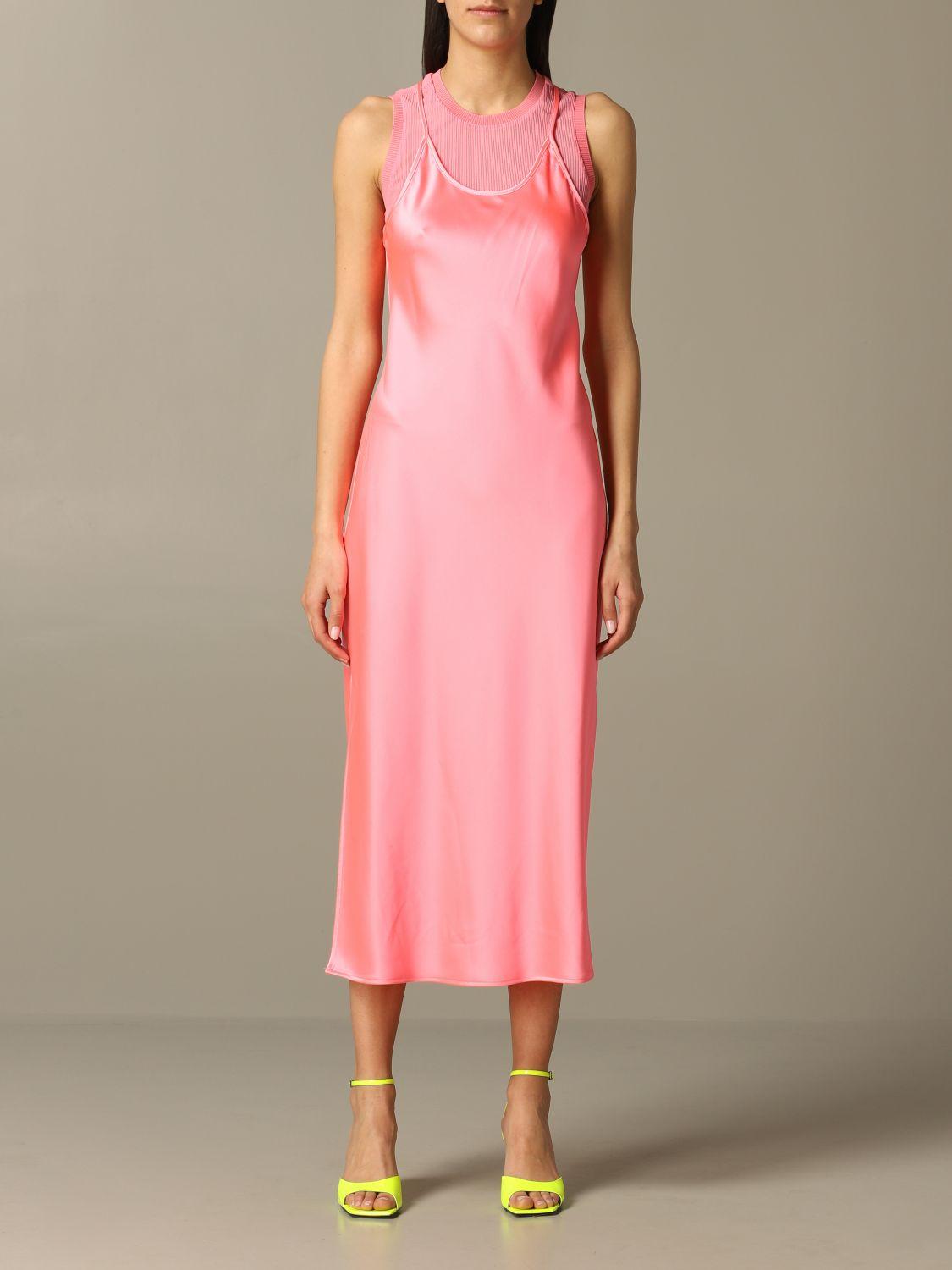 Armani Exchange Dress in Pink Lyst