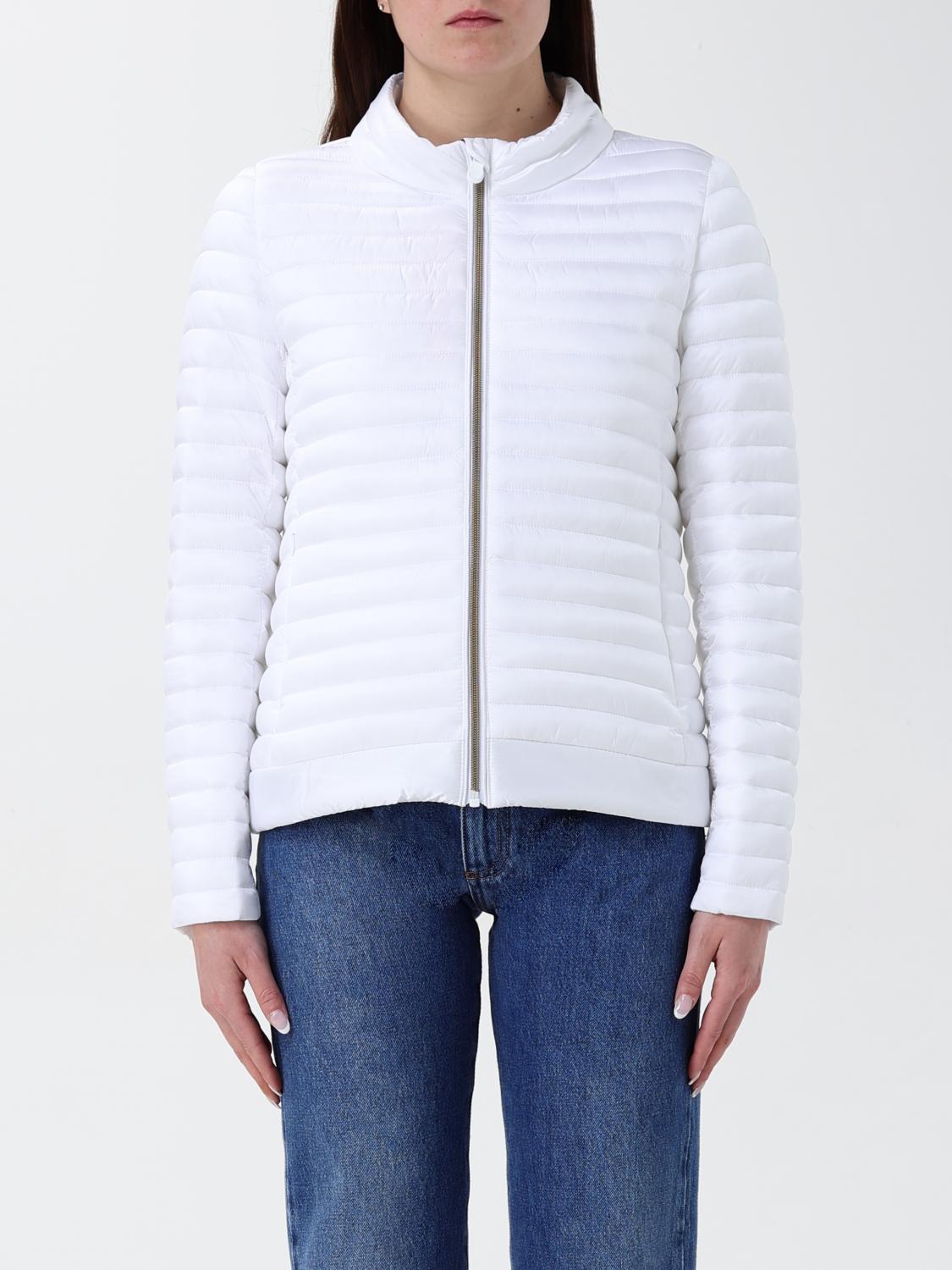 ジャケット SAVE THE DUCK Women Jackets D85310W 00000 BIANCO WHITE Save The Duck Jacket in White | Lyst