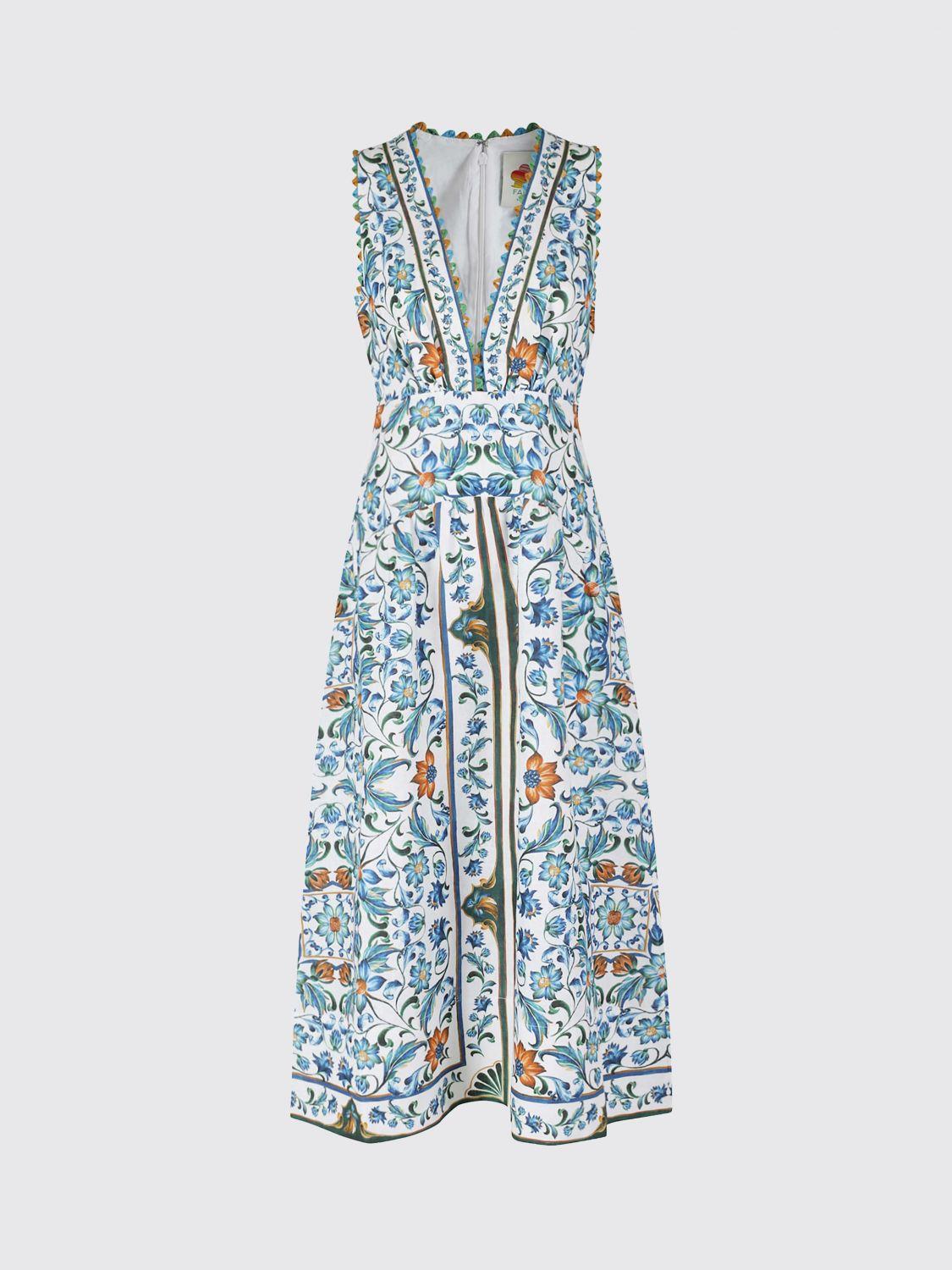Farm Rio Blue Lace Banana Midi Dresses for Women - Up to 63% off | Lyst UK