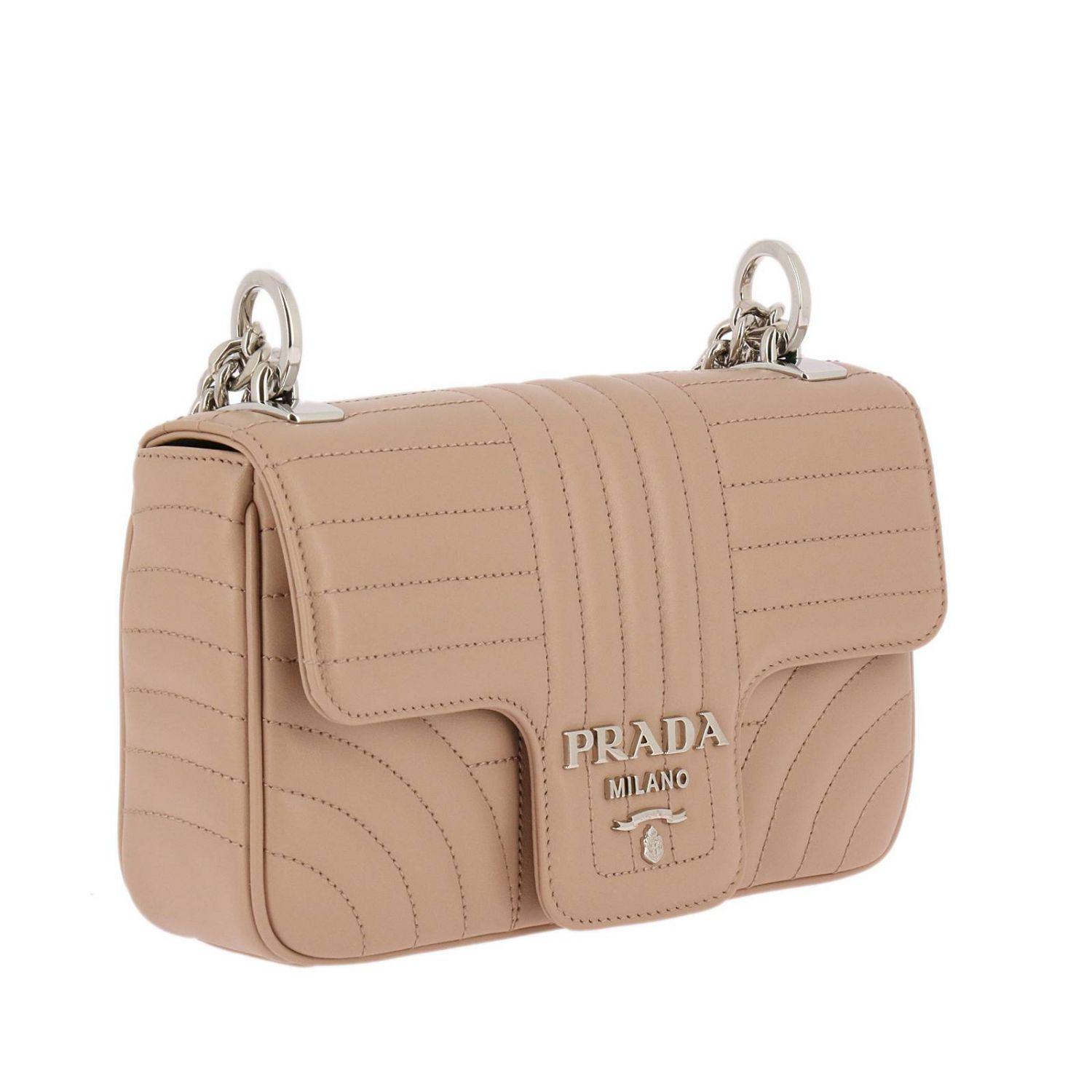 Prada Leather Mini Bag Shoulder Bag Women - Lyst