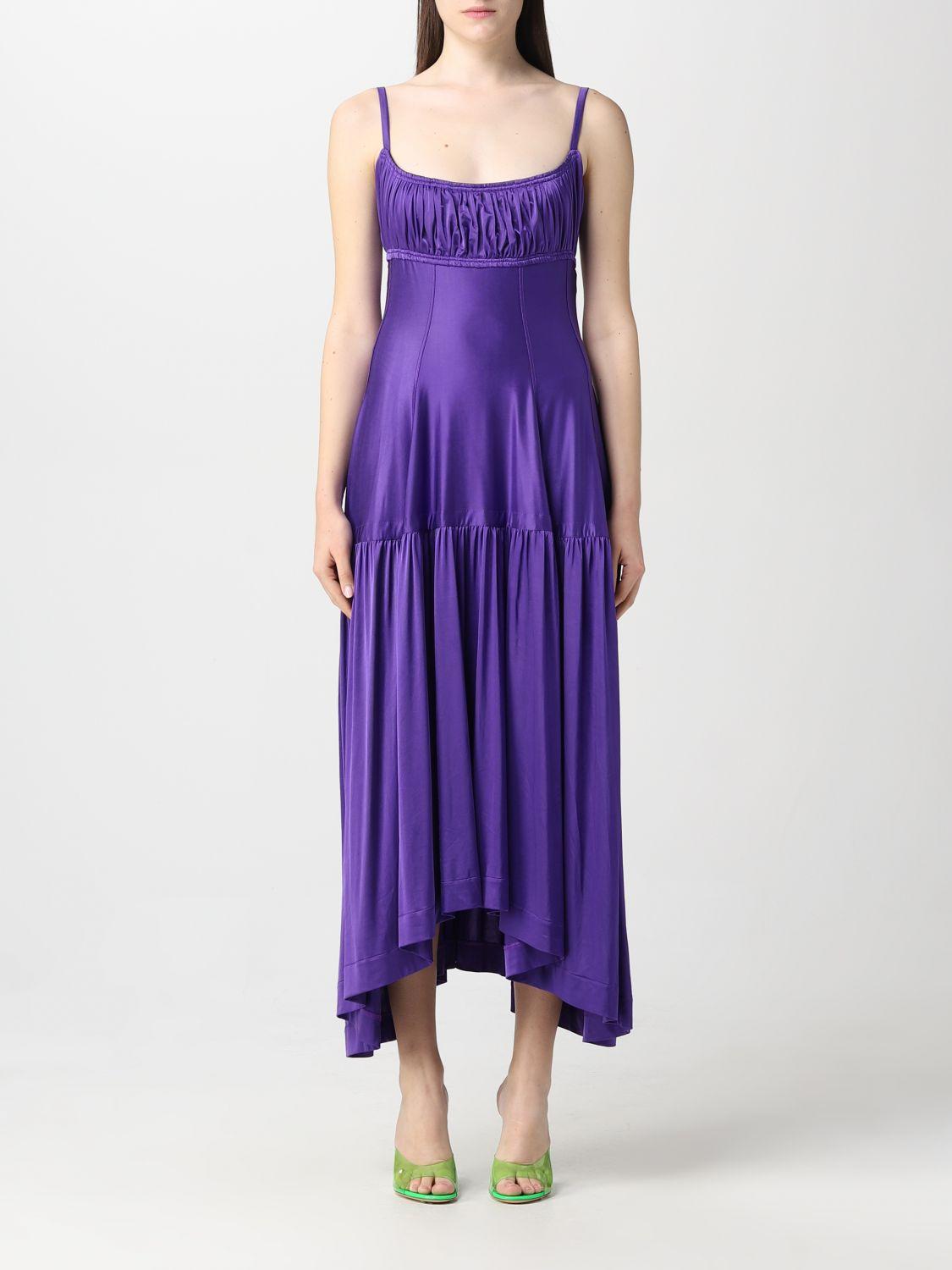 Paco Rabanne Dress in Purple | Lyst