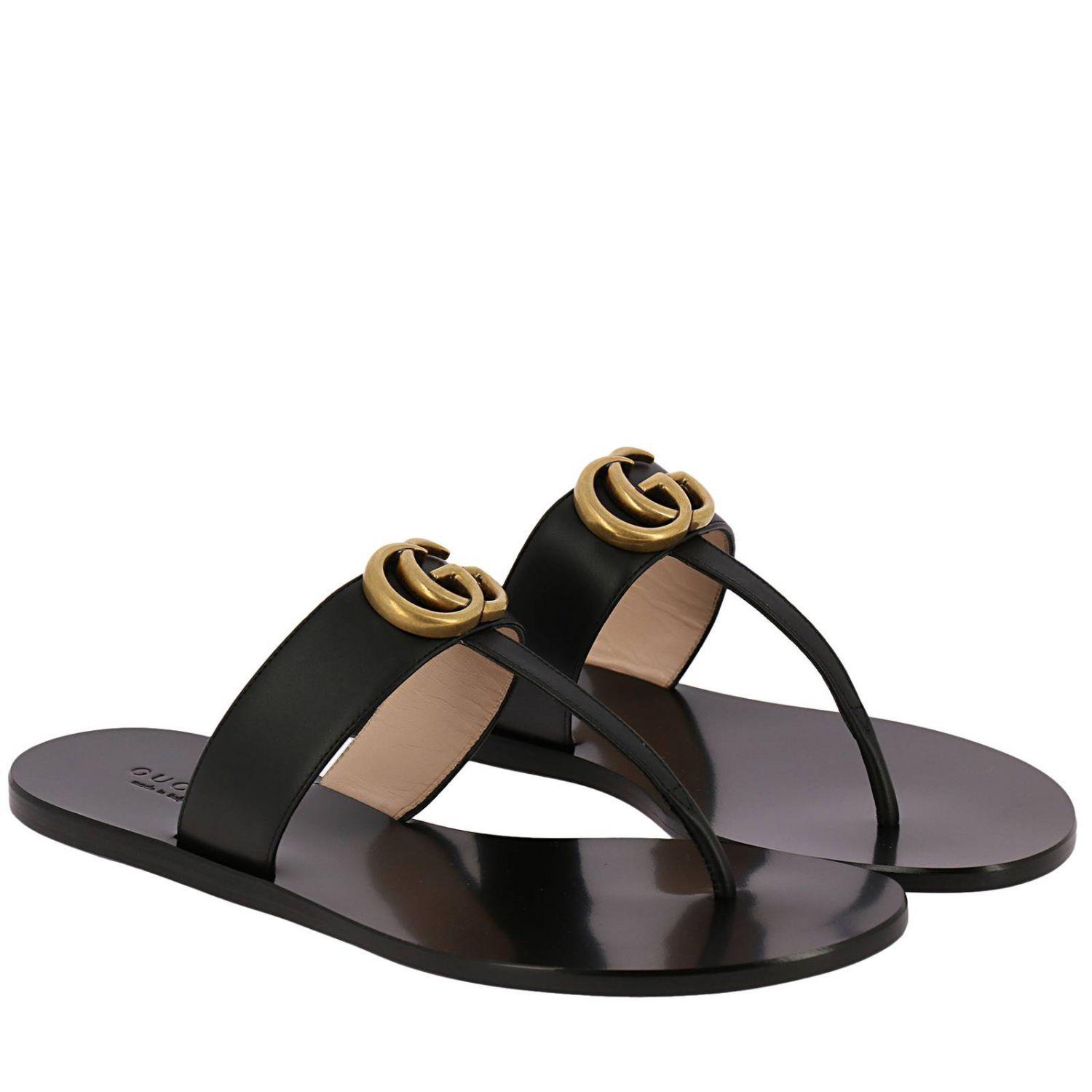 gucci inspired flip flops