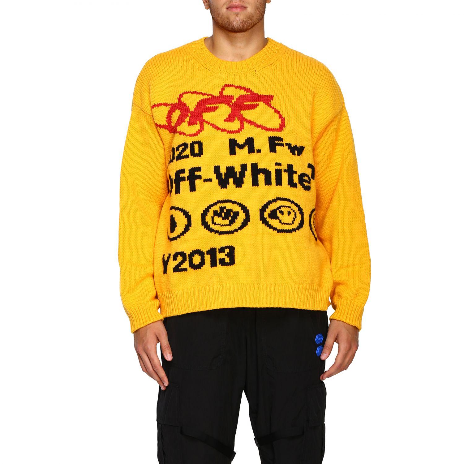 Virgil Abloh Yellow Y013 Sweater 