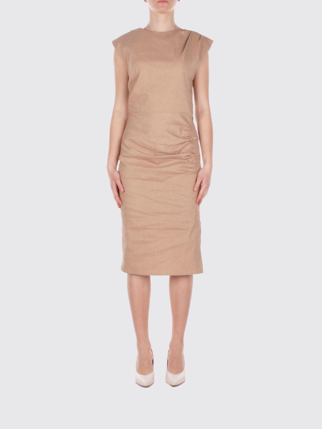 pinko achei ruched dress PINKO Pink Ruched Jersey Mini Dress Turtle Neck Long Sleeve Size S Made in Italy