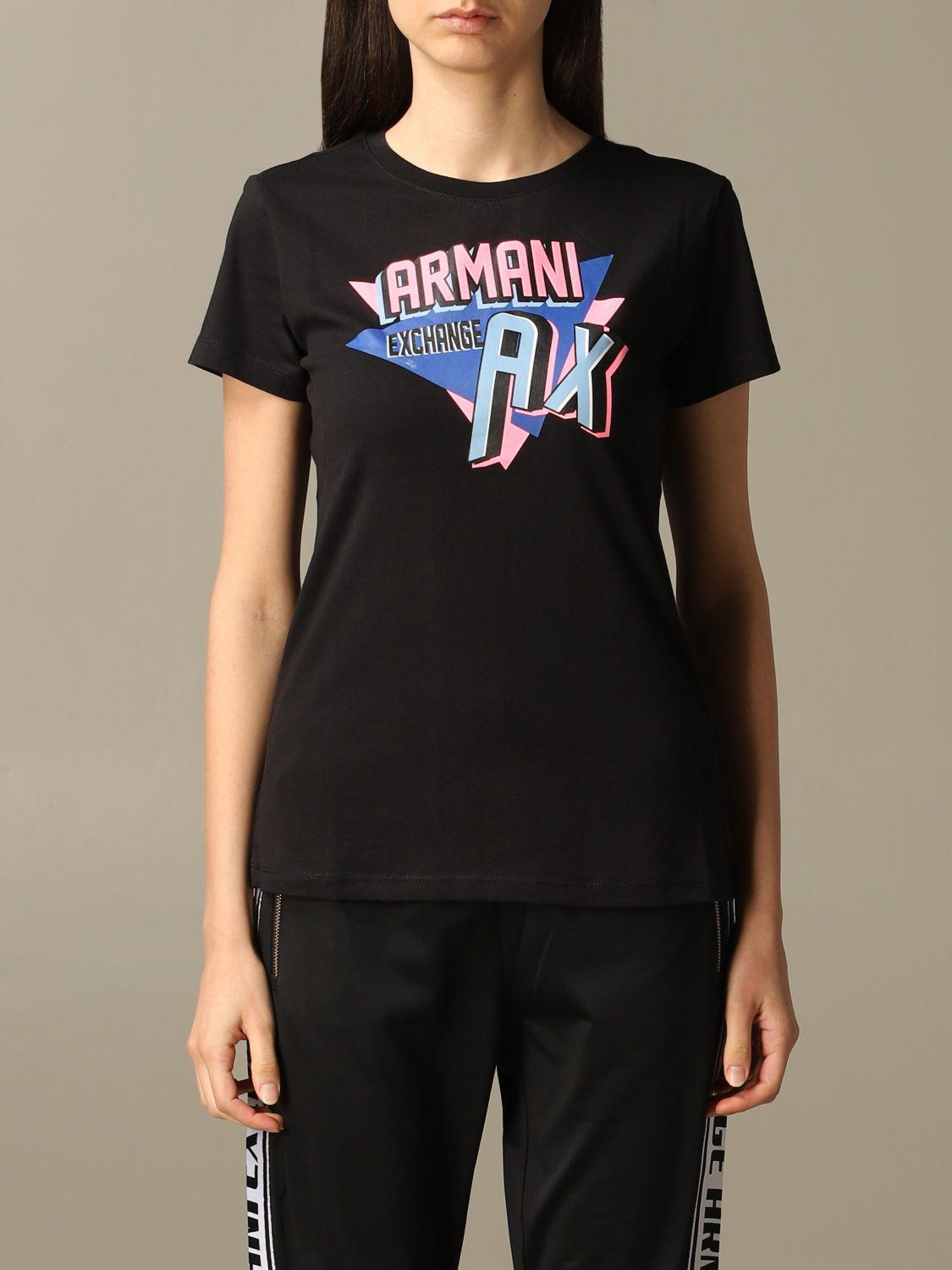 armani t shirt black and gold