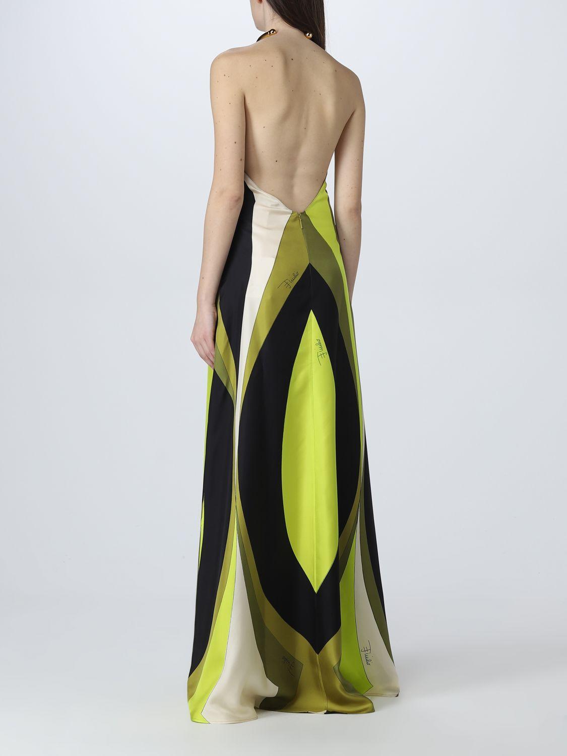 Emilio pucci top green dress