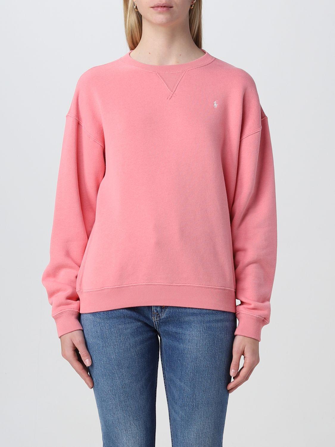 Polo Ralph Lauren Sweatshirt in Pink | Lyst