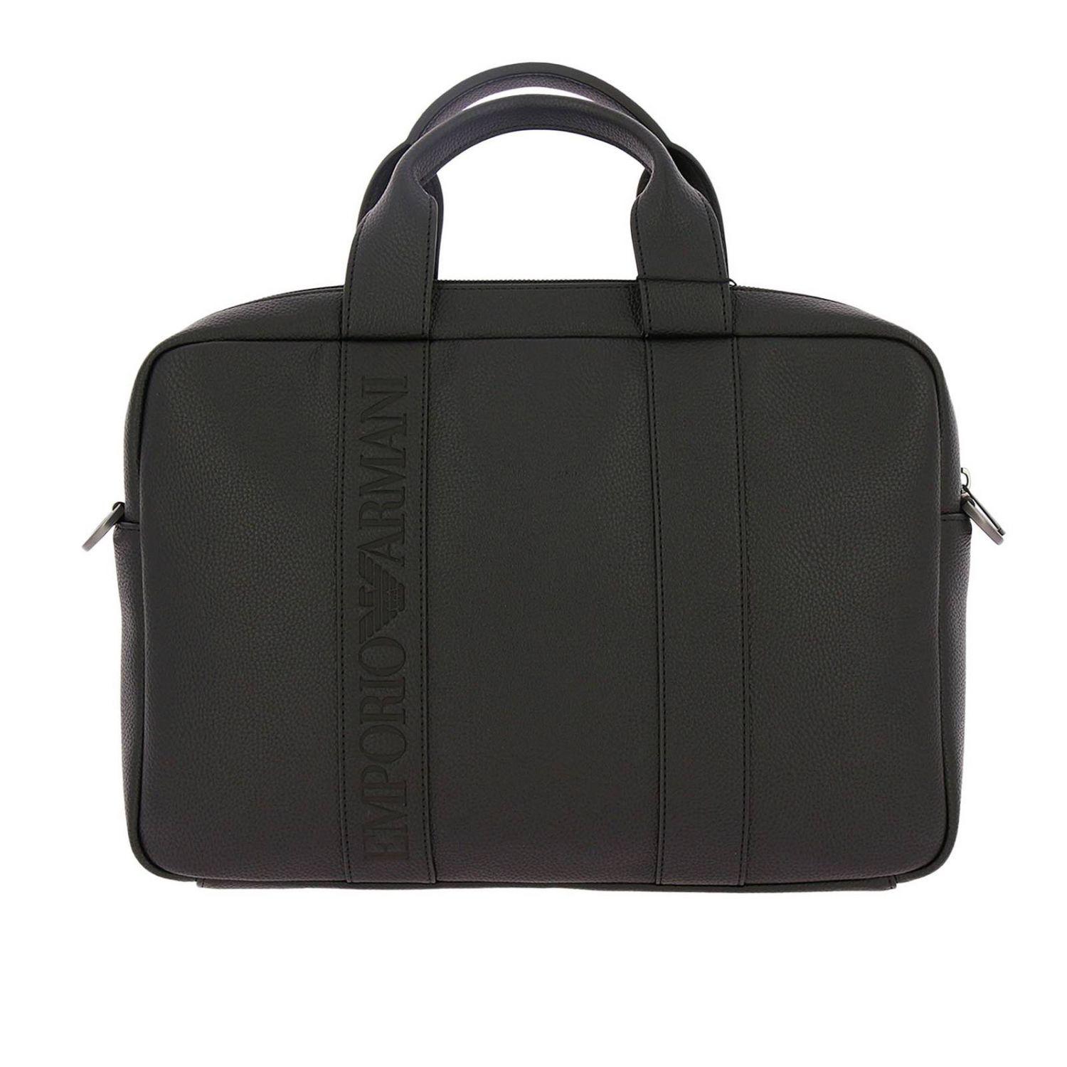Emporio Armani Synthetic Travel Bag Bags Men in Black for Men - Lyst