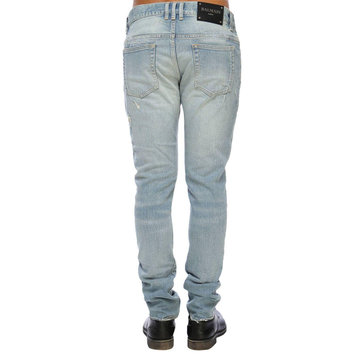 balmain mens jeans