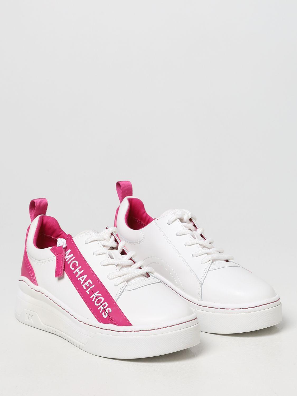 Michael kors tennis shoe mens pink deals