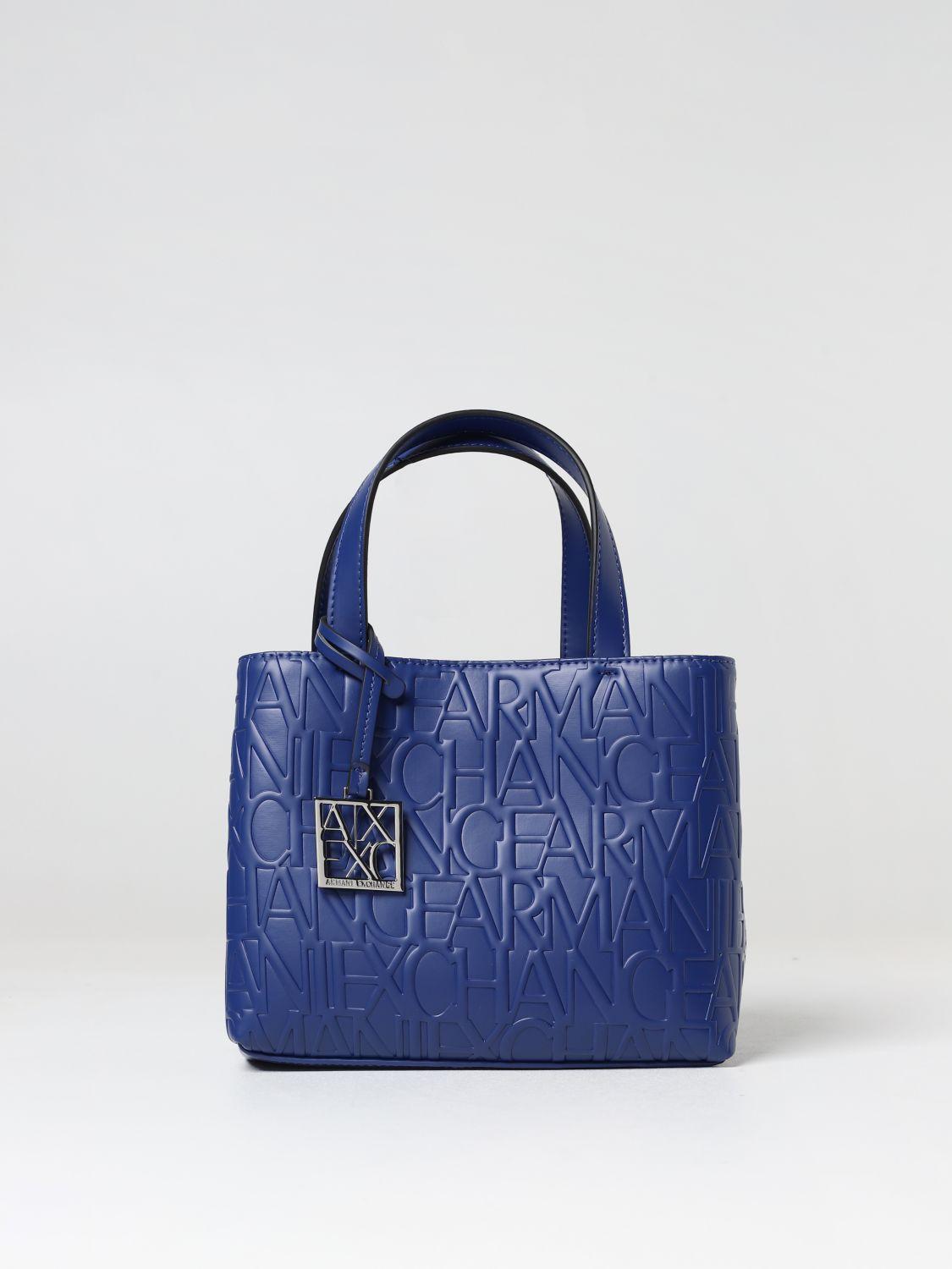 Armani Exchange Handbag in Blue | Lyst