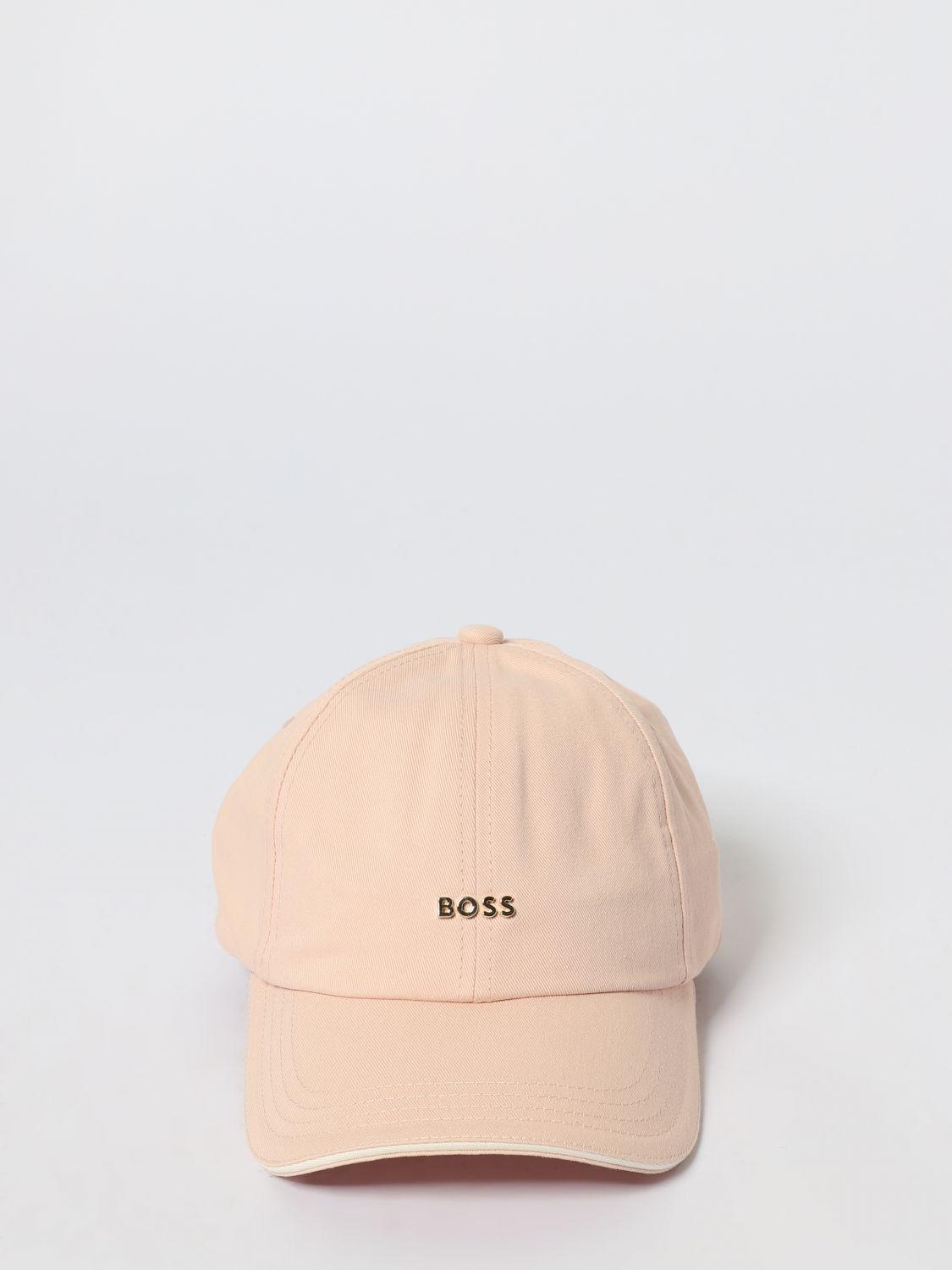 BOSS - Cappellino per bambini in twill di cotone con logo dorato