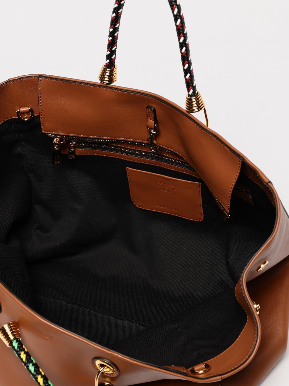 ショルダーバッグ・ポシェット MOSCHINO COUTURE Woman Shoulder bag Brown 74218268 2103 Moschino Couture Outlet: Crossbody bags woman - Brown