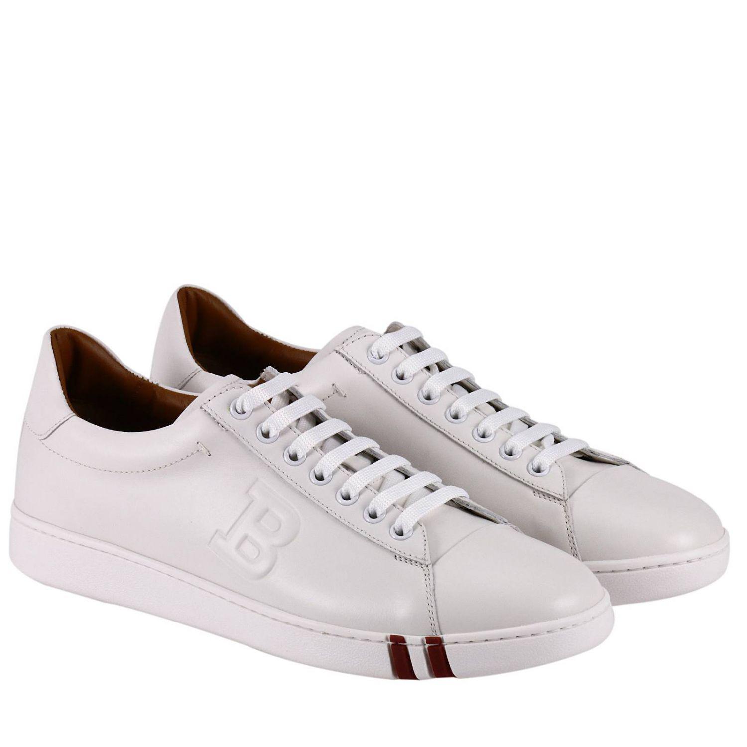 Bally Leather Shoes Men in White for Men Lyst