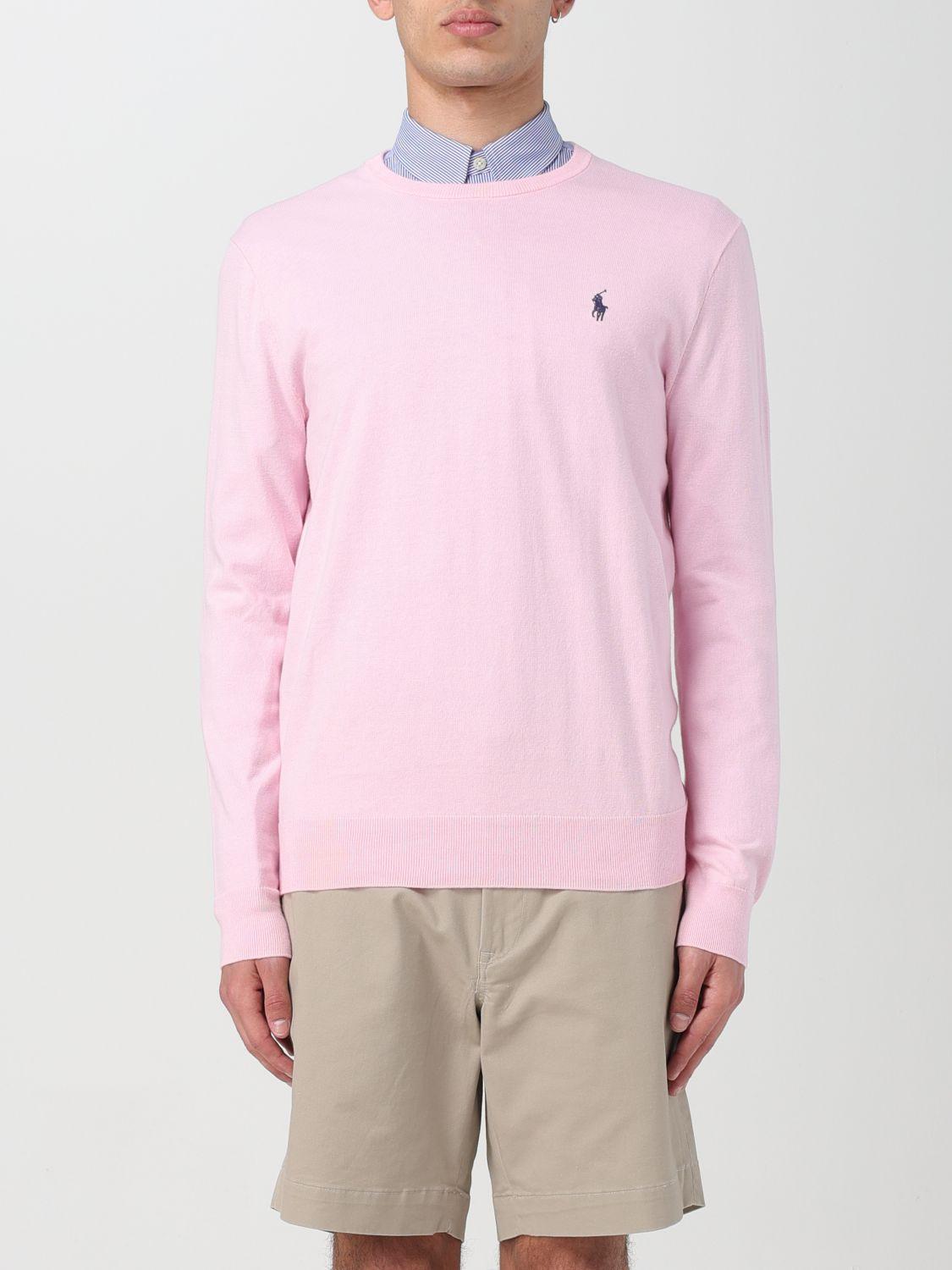 Polo Ralph Lauren Jumper in Pink for Men | Lyst UK
