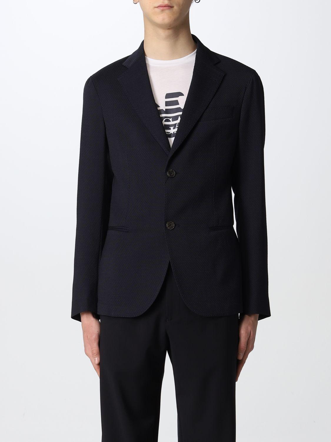 armani navy blue blazer