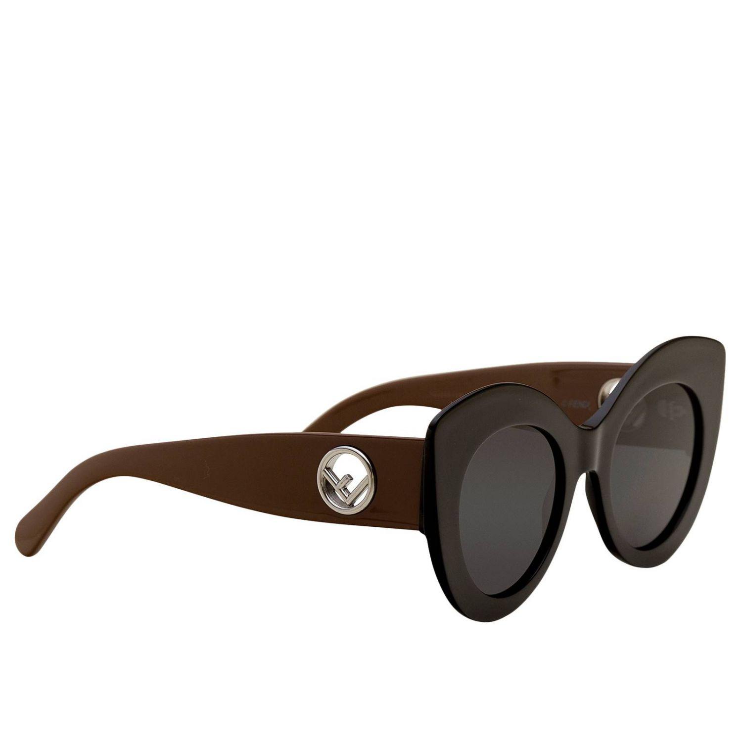 Fendi Sunglasses Women in Black | Lyst