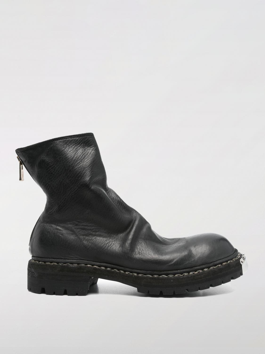 Guidi Back Zip Big Daddy Boot Shoes in Black for Men | Lyst