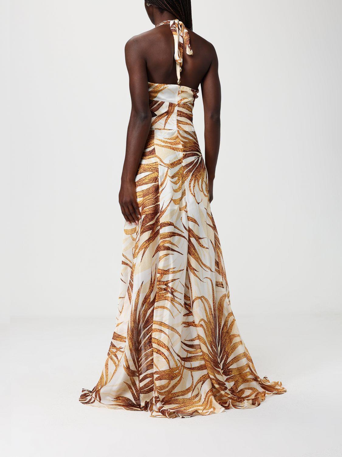 green emerald velvet dress Roberto Cavalli Baroque Dress – Jean Vintage main image 0