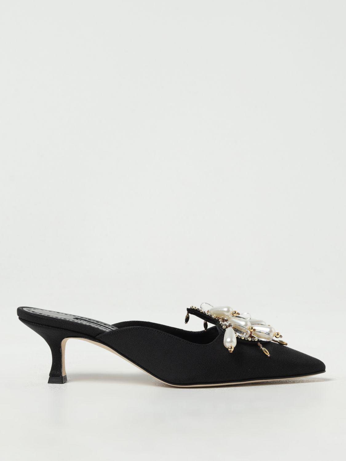 Manolo Blahnik High Heel Shoes in Black Lyst Canada