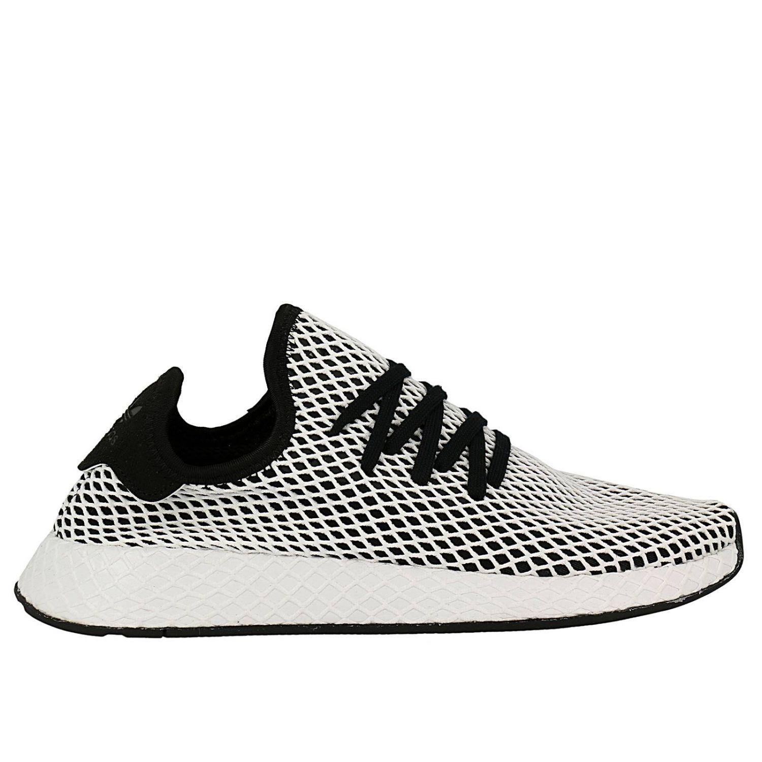 adidas Originals Adidas Deerupt Runner Sneakers In Knit And Mesh Stretch  Net Effect in Black for Men - Lyst