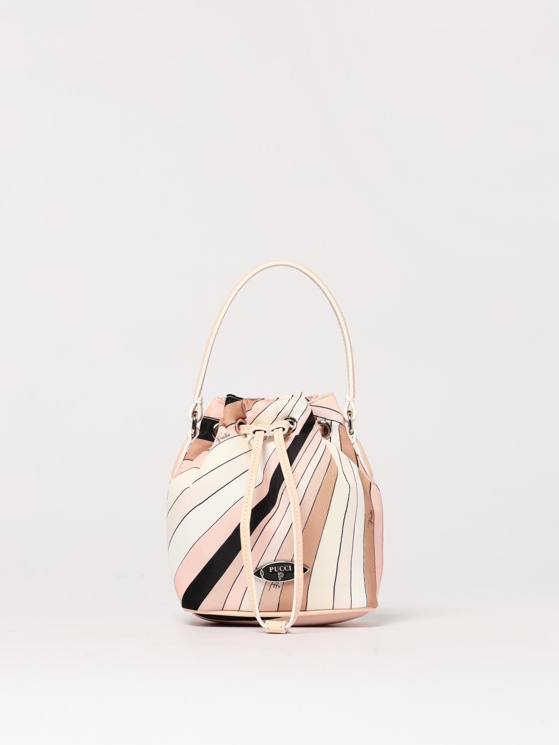 【送料&関税込】Pucci Lido Mini Bucket Bag PUCCI - Lido mini bucket bag Pink - The Corner