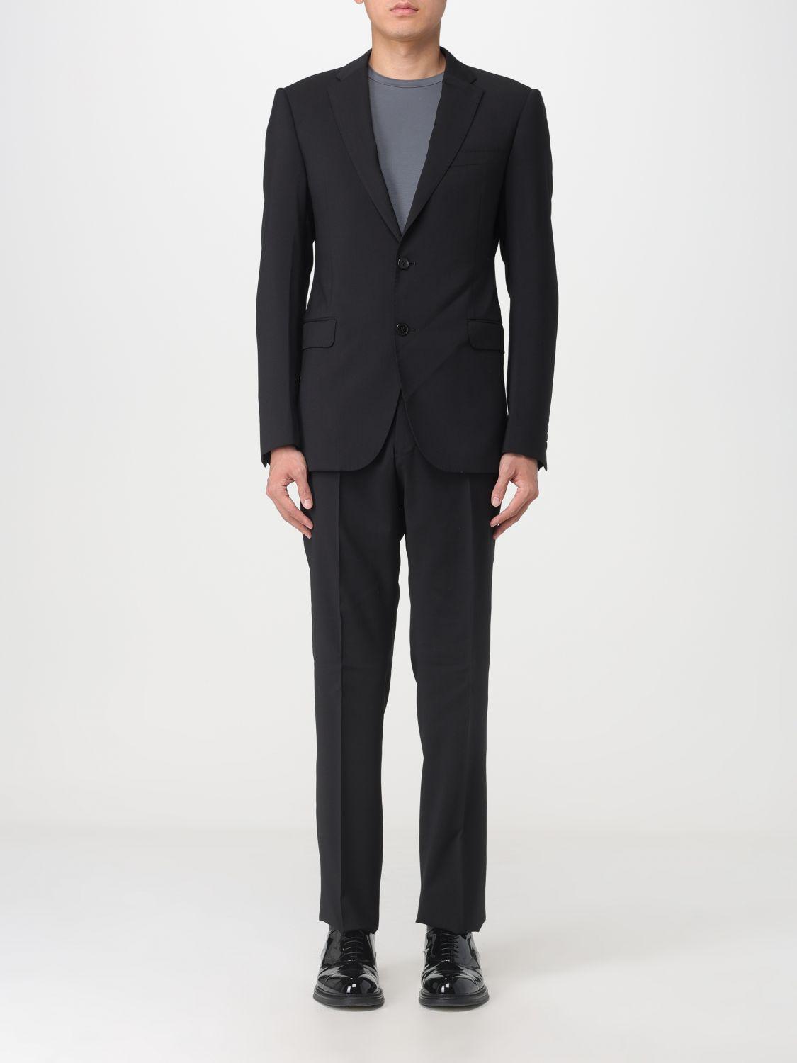 Emporio Armani Suit in Black for Men Lyst