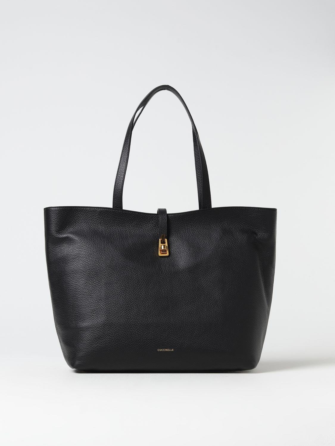 Coccinelle Tote Bags in Black | Lyst