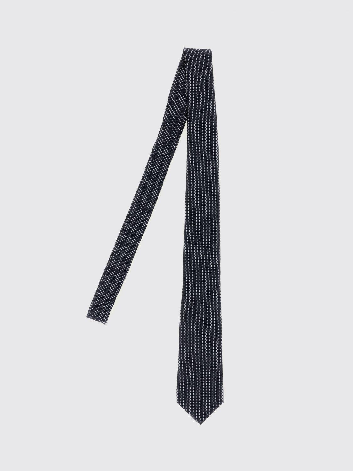 ネクタイ SAINT LAURENT PARIS STRIPE SILK TIE STRIPED WIDE TIE IN SILK in Black | Saint Laurent | YSL EN-CA