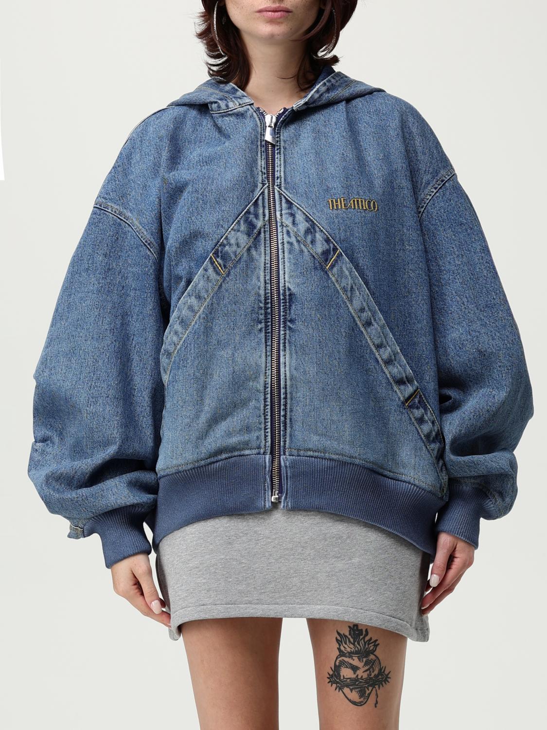 ジャケット THE ATTICO Woman Jacket Blue 250WCB00048DDD100AA 184 THE ATTICO: Jacket woman - Blue | The Attico jacket