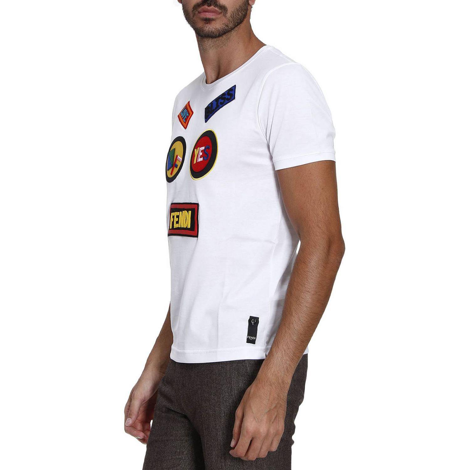 fendi white shirt men